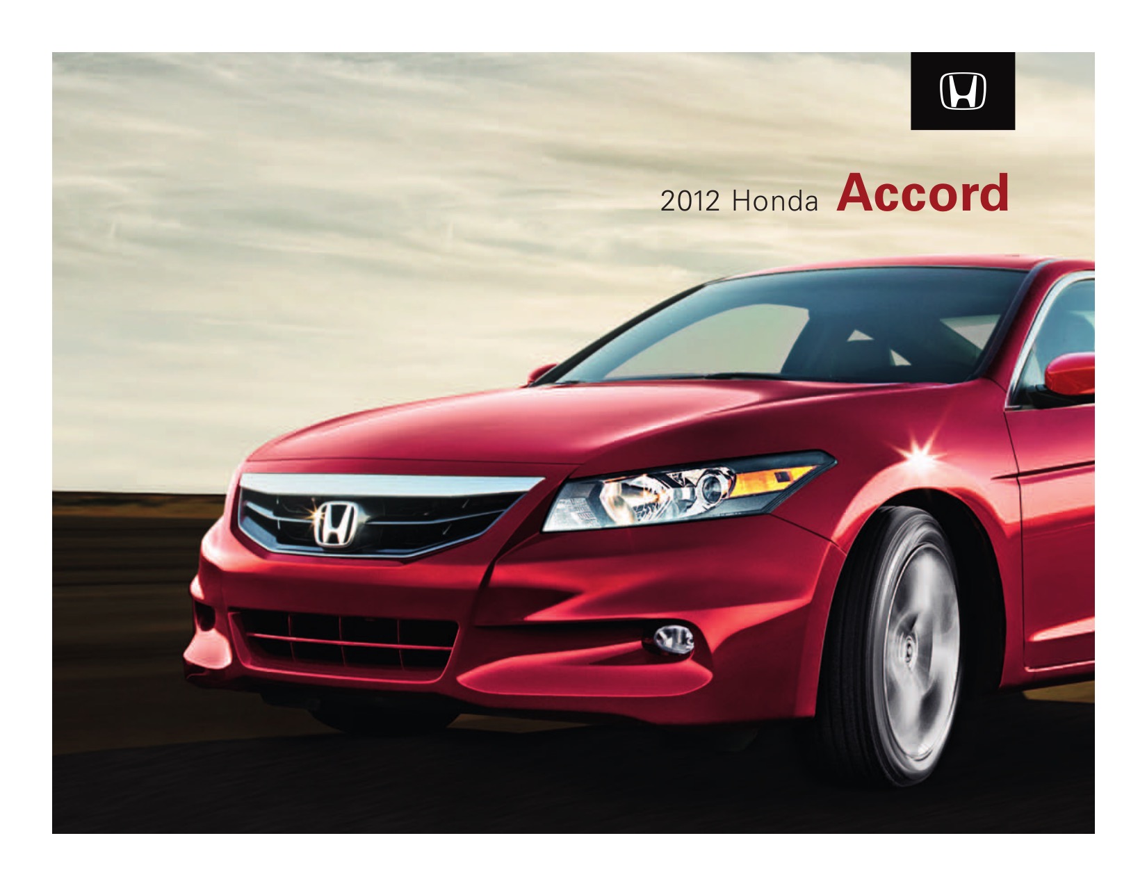2012 Honda Accord Brochure